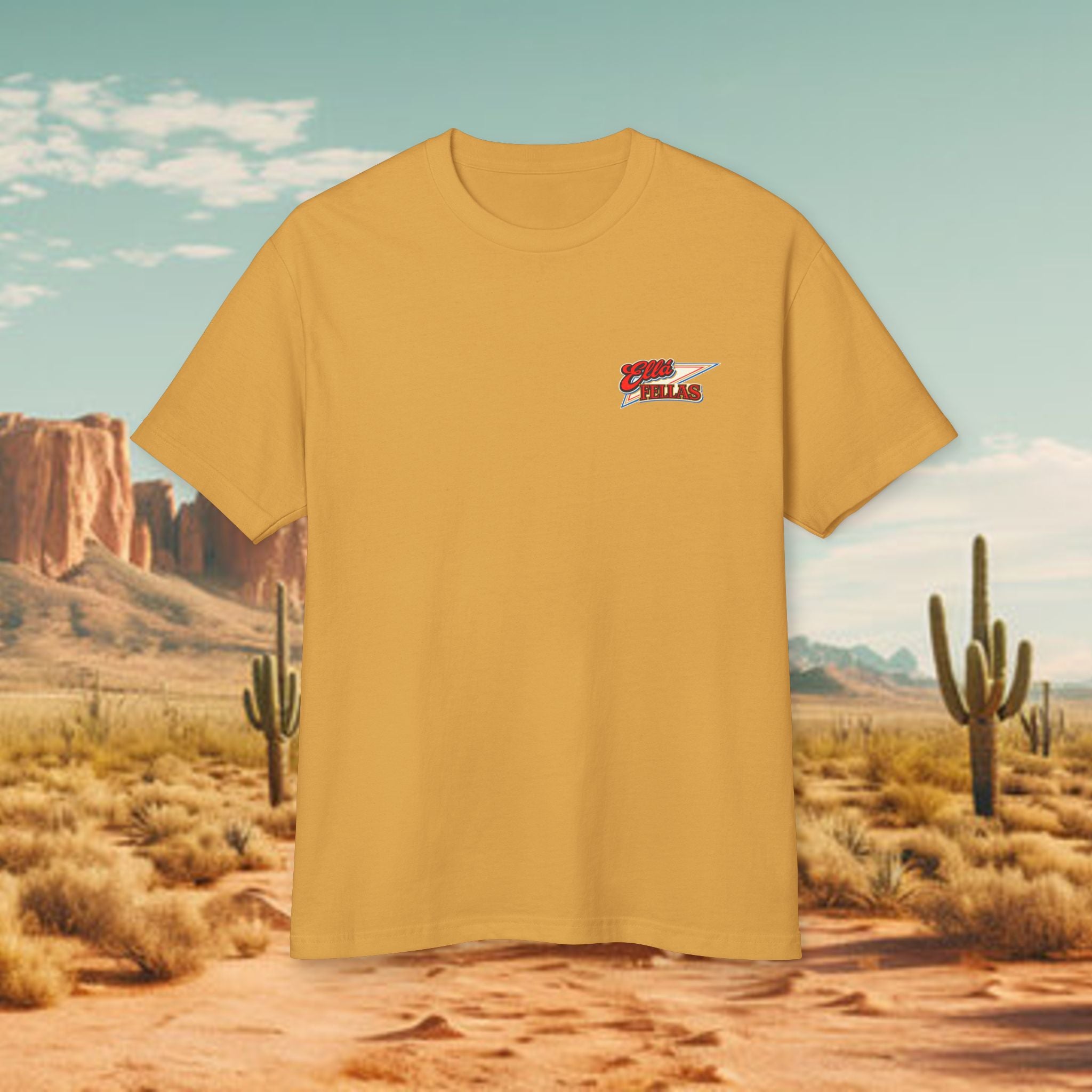 Ella's Rodeo - Men's Graphic Trendy Tee (Garment-Dyed Heavyweight)