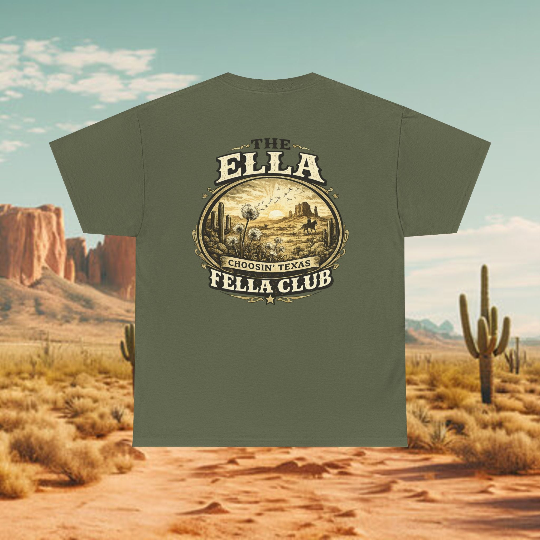 The Ella Fella Club - Men's Graphic Trendy Tee