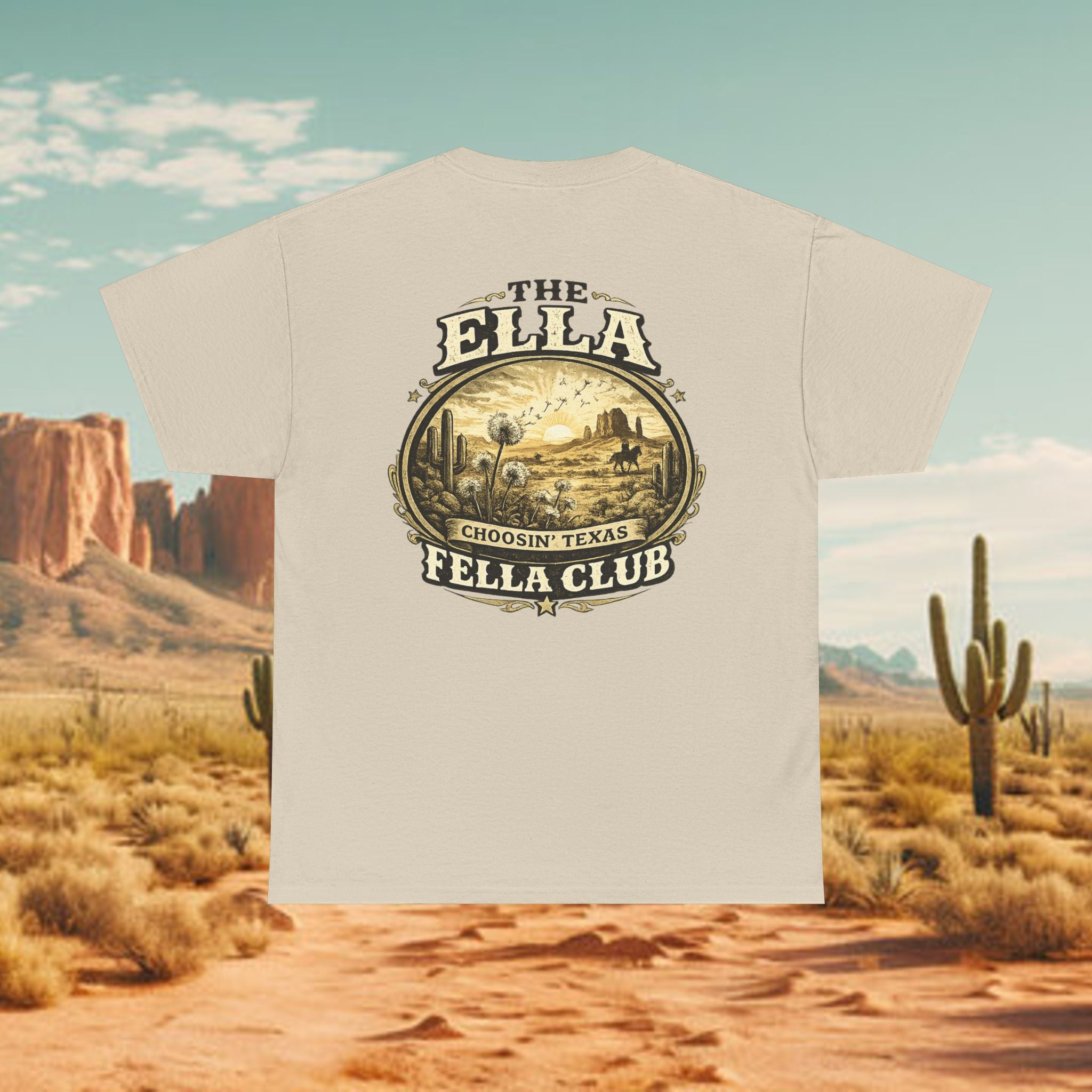 The Ella Fella Club - Men's Graphic Trendy Tee