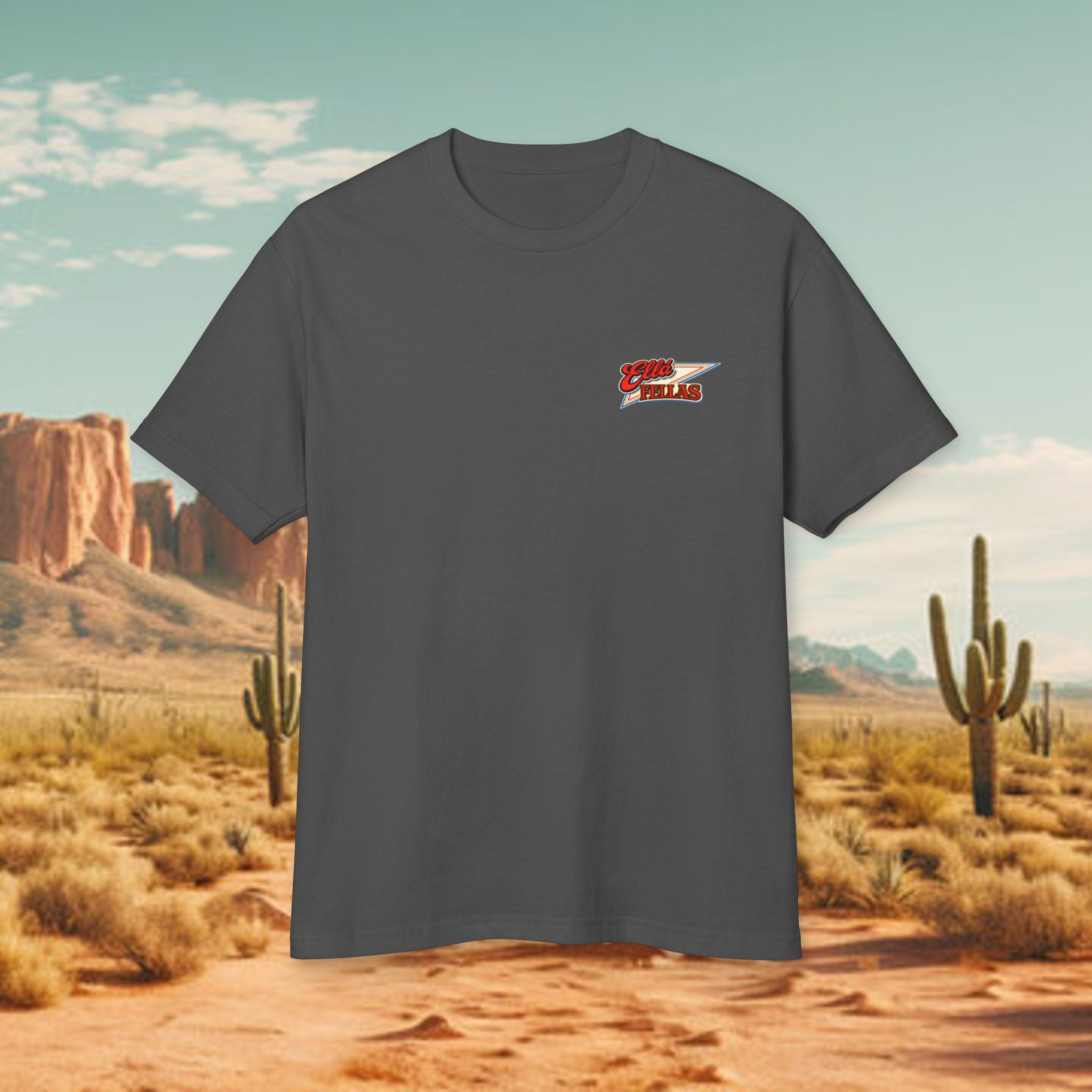 Ella's Rodeo - Men's Graphic Trendy Tee (Garment-Dyed Heavyweight)