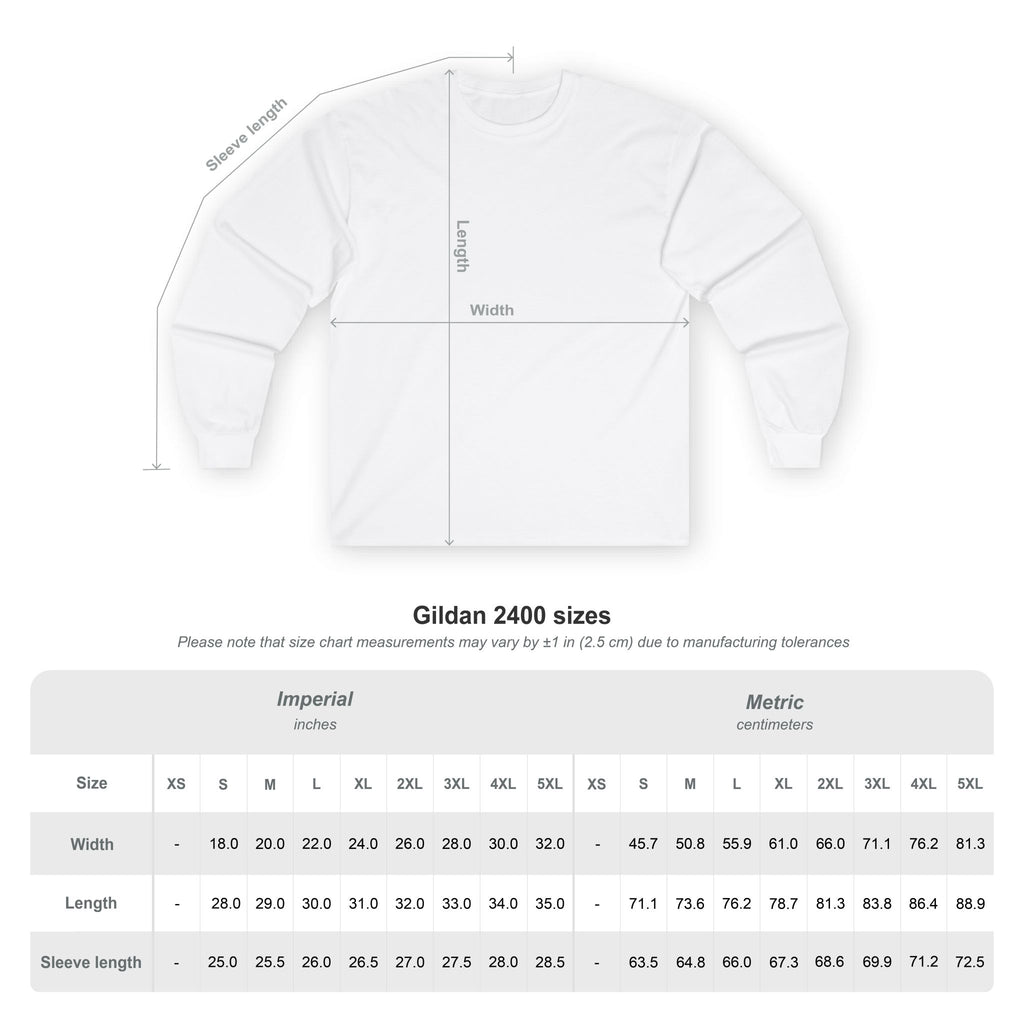 Excuuuse Me -  Long Sleeve Men's Graphic Trendy Tee